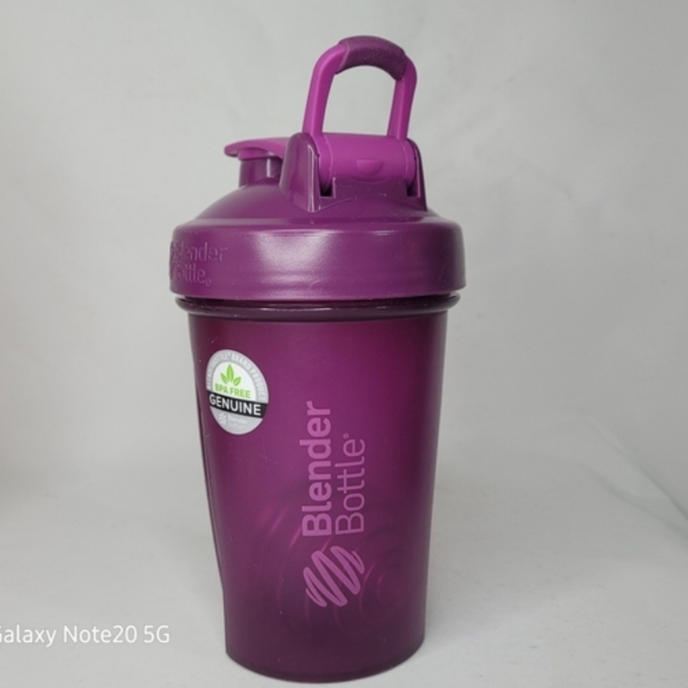 Purple Shaker Cup - Travel-Ready Mix Bottle